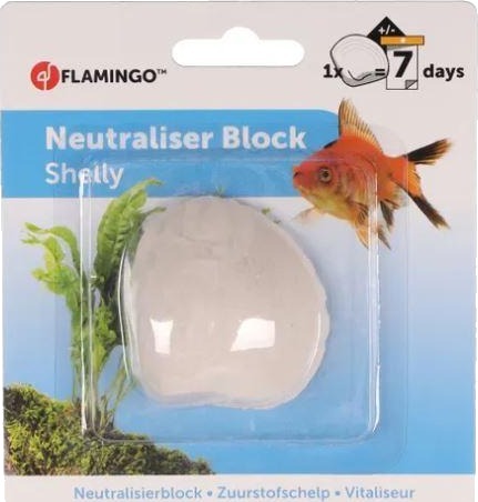 Shelly Nøytraliseringsblokk Til Akvarium Hvit Shelly Nøytraliseringsblokk Til Akvarium Hvit