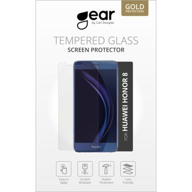 Gear GEAR Herdet glass Huawei Honor 8 Full Fit svart 661053