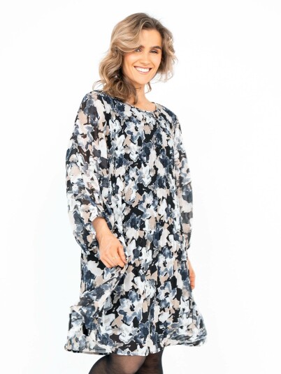 Ichi Nally Dress 8 Flerfarget 34