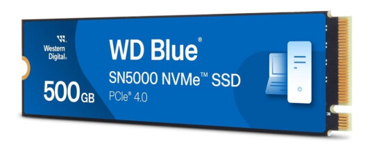 Western Digital Blue SN5000 500GB M.2 NVMe SSD med PCIe 4.0