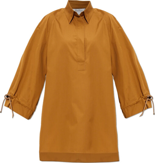Max Mara Dame Bluser & Skjorter Brun 2XS,