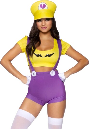 Wario Inspirert Damekostyme