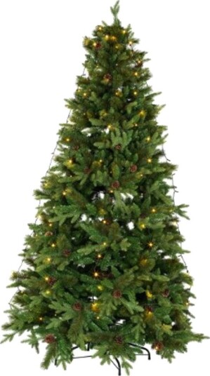 LED Juletrebelysning Varmhvit 120 LED 6x1,9m Utendørs/Innendørs
