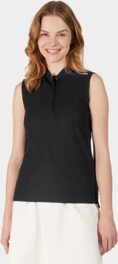 Didriksons Nikki Sleeveless Polo Black
