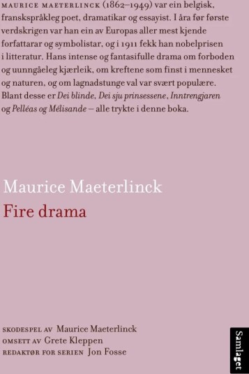 Fire Drama Av Maurice Maeterlinck