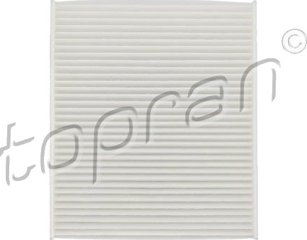Kupefilter TOPRAN 600 828 Kupefilter TOPRAN 600 828
