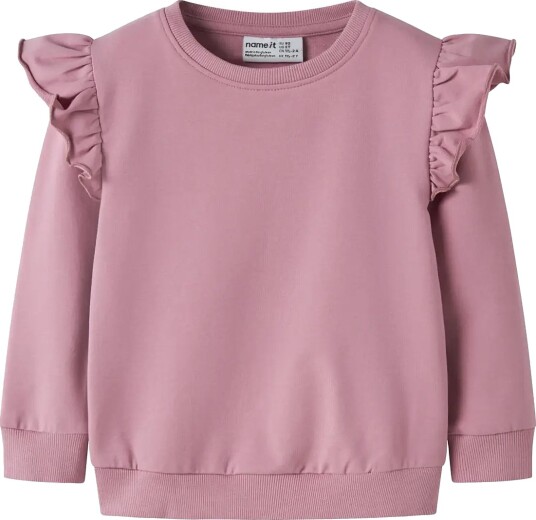 Name It Nmfkluisi Ls Sweat Unb Pink 104