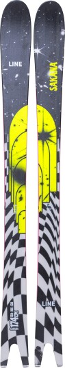 Line Skis Sakana Black/White 174