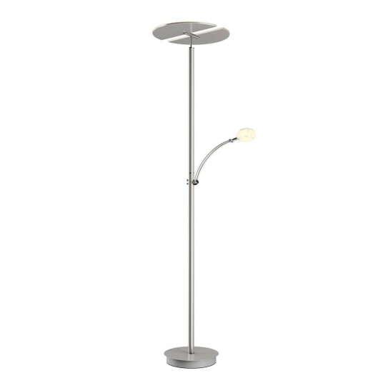 Lucande LED-uplight Anniki, nikkel