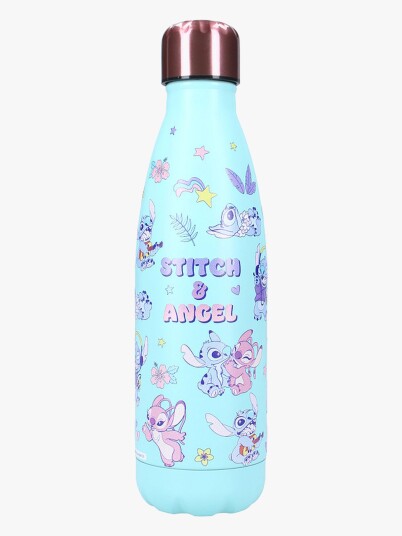 Disney Lilo And Stitch Vannflaske 700ml Thirsty For More Blå Disney Lilo And Stitch Vannflaske 700ml Thirsty For More Blå