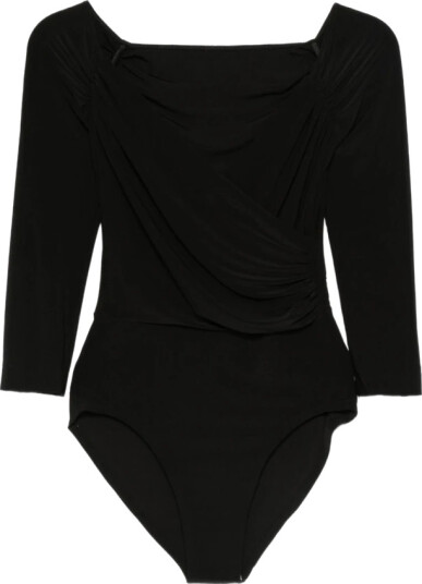 Norma Kamali Dame Topper Svart S,