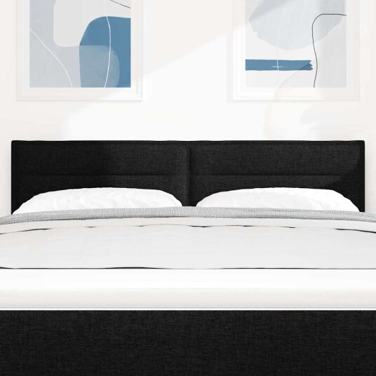 Hodegavl Linjer Design Svart 140 cm Stoff Hodegavl Linjer Design Svart 140 cm Stoff