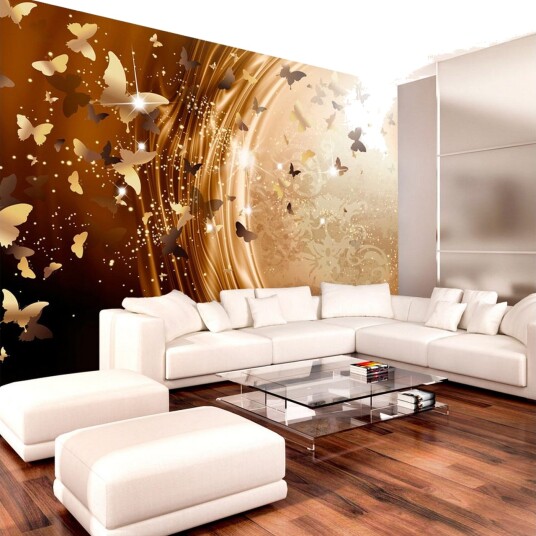 Fototapet Golden Path 150x105 - Artgeist sp. z o. o.