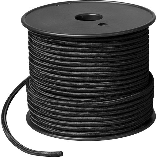 Nielsen Light 50m Stoffledning Sort for Belysning Nielsen Light 50m Stoffledning Sort for Belysning