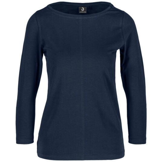 JOBELINE Malme Dame Topp 3/4 Ermer Navy Størrelse XL