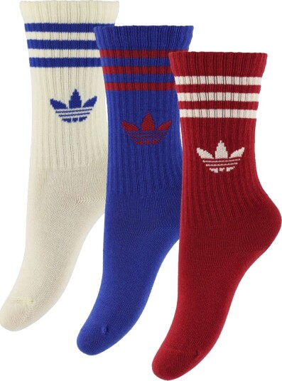 Adidas Originals Crew Sock 3P   Multi/patterned   25 27