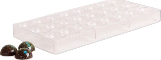 Royal Series Halvkule Sjokoladeform 13,5x27,5cm Royal Series Halvkule Sjokoladeform 13,5x27,5cm
