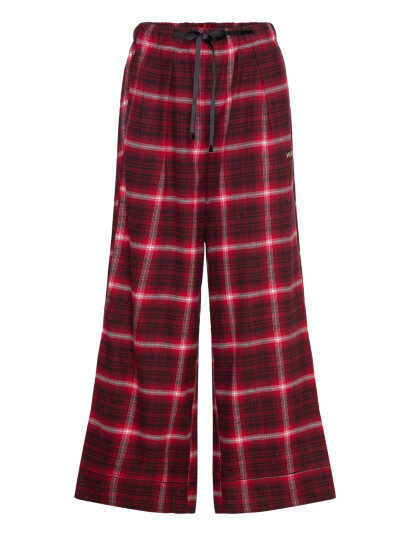 Hugo Flannel Check_Pants Red L