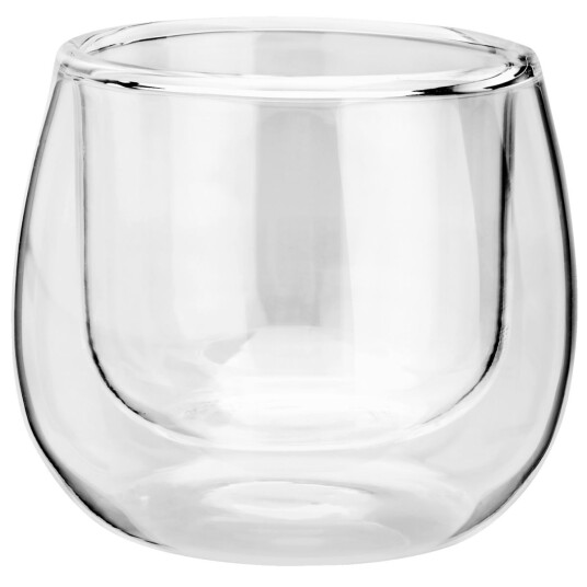 VEGA Miniglass Dila rund 11.5cl 7.5x6.2 cm  Transparent Rund 2 Stykk 