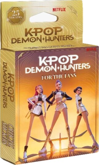 K-Pop Demon Hunters Wave 2 Klistremerker Multipack 25
