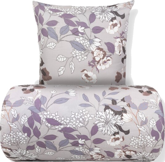In Style Dobbelt sengetøy 240x220 cm   Microfiber   Brunt blomsterprint