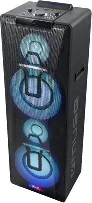 Muse M-1990 Alt-i-en Partyhøyttaler 1000W med Bluetooth og Lyseffekt, Svart