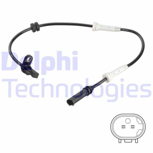 Sensor, ABS DELPHI SS20755