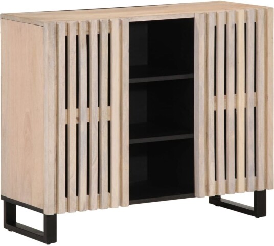 Skjenk 90x34x75 cm heltre mango