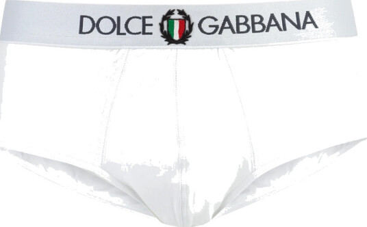 Dolce & Gabbana Herre Undertøy Hvit 2XL,