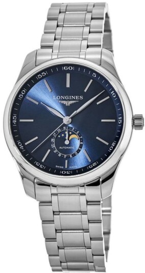 Longines Herreklokke L2.919.4.92.6 Master Blå/Stål Ø42 mm Longines Herreklokke L2.919.4.92.6 Master Blå/Stål Ø42 mm