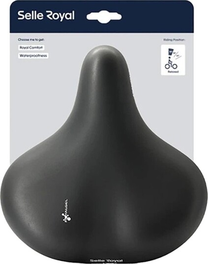Selle Royale Gipsy Spring Relaxed Sykkelsete - Svart