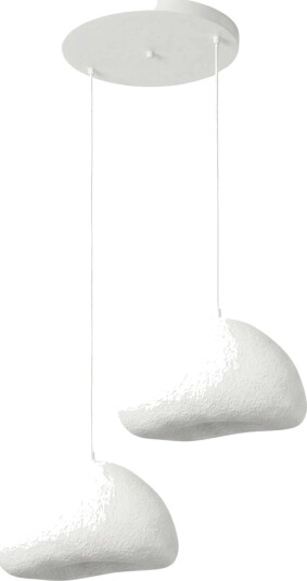 Cadros pendellampe Hvit