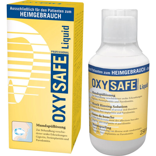 Munnskylling Periodontitt Hager Werken Oxysafe Professional 250 ml