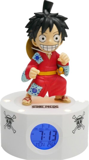 Teknofun Wano Kuni Luffy One Piece vekkerklokke flerfarget Teknofun Wano Kuni Luffy One Piece vekkerklokke flerfarget