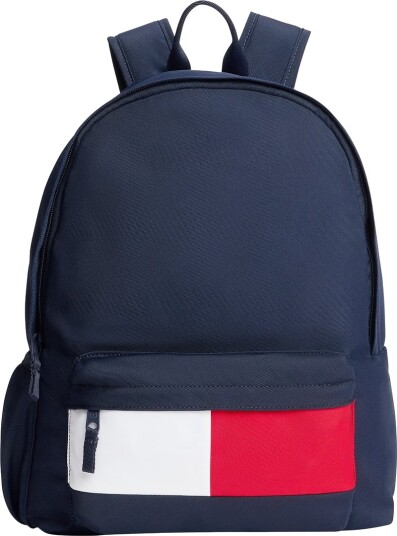 Tommy Hilfiger Essential Flag Backpack Navy ONE SIZE Tommy Hilfiger Essential Flag Backpack Navy ONE SIZE