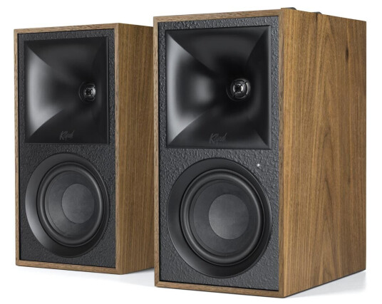 Klipsch The Fives, Walnut Aktive høyttalere, Bluetooth, HDMI, par