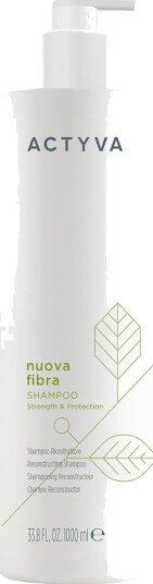 Actyva Nuova Fibra Shampoo 1000 ml – for Svekket og Skadet Hår