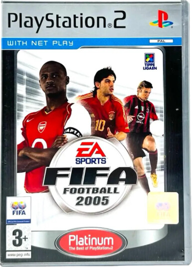 FIFA 2005 PlayStation 2 Platinum Spill