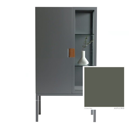 Asplund Frame Semi Cabinet Green Khaki Asplund Frame Semi Cabinet Green Khaki