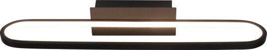 Trio Lighting Gianni H2O LED vegglampe 60 cm matt svart -