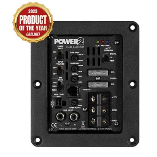 Musway Forsterkermodul for kasser 1x475W - 1x475W RMS i 2ohm 1x245W RMS i 4ohm
