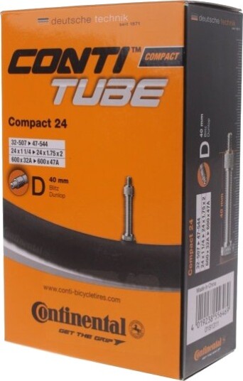 Continental 24" Slange 32/47-507/544 Med 40mm Dunlop Ventil