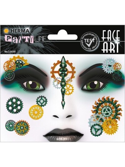 HERMA Face Art Sticker Steampunk Marie HERMA Face Art Sticker Steampunk Marie