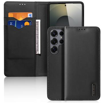 Dux Ducis Samsung Galaxy S26 Ultra Hivo Lommebok deksel I Lær Svart