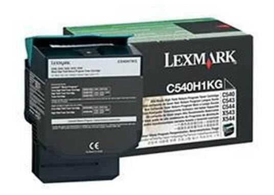 Lexmark Toner Lexmark C540h1kg Svart