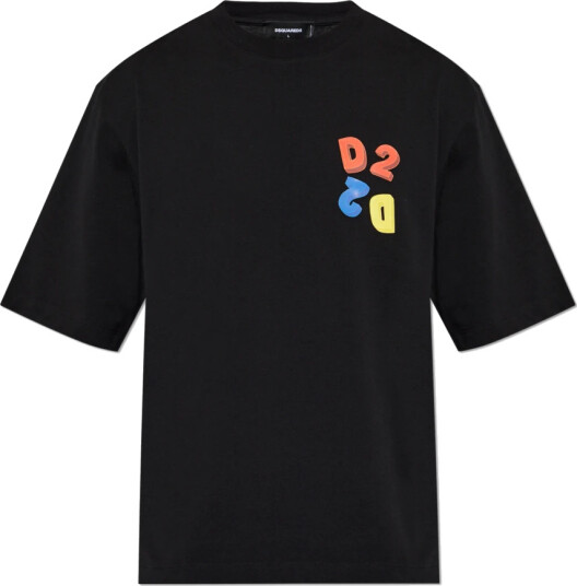 Dsquared2 Herre Topper Svart 2XL, Dsquared2 Herre Topper Svart 2XL,
