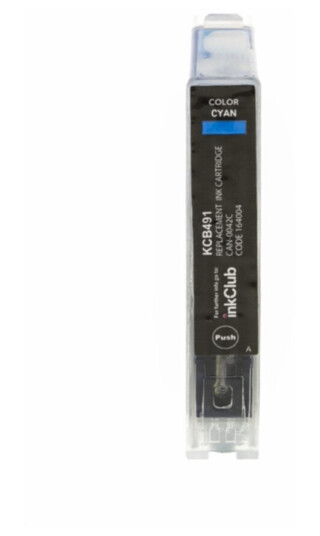 inkClub KCB491 Blekkpatron cyan, 484 sider