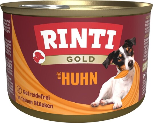 Rinti Våtfôr Gold Kyllingbiter 12 X 185 G