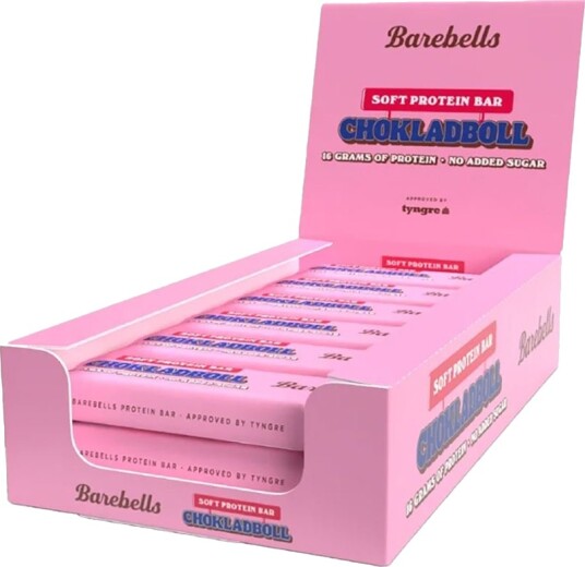 Barebells Protein Bar (12-Pack) Smak 55 g Chokladboll Barebells Protein Bar (12-Pack) Smak 55 g Chokladboll