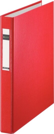 Leitz Ringperm 4 Ringer Din A4 4 Cm Rød